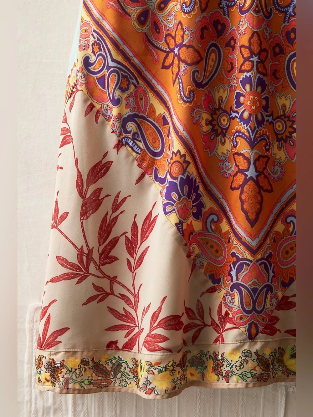 Free People vibrant paisley